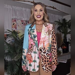Fun Print Blazer